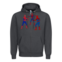 Smoke spidey meme Zipper Hoodie - linhVisuals