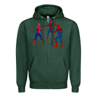 Sports Green spidey meme Zipper Hoodie - linhVisuals