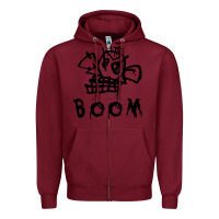 Burgundy arcane league of legends Zipper Hoodie - linhVisuals