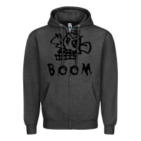 Charcoal Heather arcane league of legends Zipper Hoodie - linhVisuals