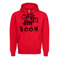 Red arcane league of legends Zipper Hoodie - linhVisuals