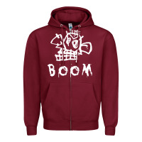 Burgundy arcane league of legends Zipper Hoodie - linhVisuals