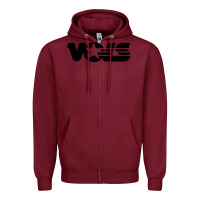 Burgundy vols   tennessee vols pride Zipper Hoodie - linhVisuals