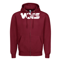 Burgundy vols   tennessee vols pride Zipper Hoodie - linhVisuals