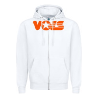 White vols   tennessee vols pride Zipper Hoodie - linhVisuals