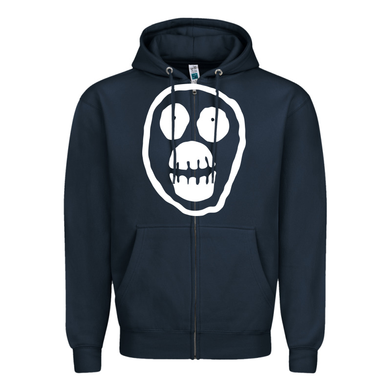 The Mighty Boosh Monkey Skull Zipper Hoodie by linhVisuals | Teevron