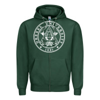 Sports Green drexel university Zipper Hoodie - linhVisuals
