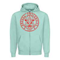 Seafoam drexel university Zipper Hoodie - linhVisuals