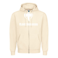 Sandshell ghost koenisegg Zipper Hoodie - linhVisuals