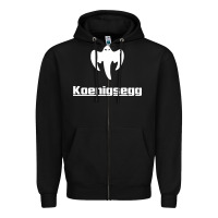 Ghost Koenisegg Zipper Hoodie | Teevron