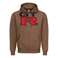 Chestnut gtr Zipper Hoodie - linhVisuals