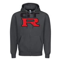 Smoke gtr Zipper Hoodie - linhVisuals