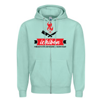 Seafoam ichiban steakhouse Zipper Hoodie - linhVisuals