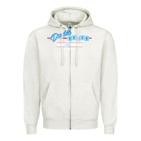 Oatmeal Heather roadhouse double deuce Zipper Hoodie - linhVisuals