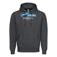 Smoke roadhouse double deuce Zipper Hoodie - linhVisuals