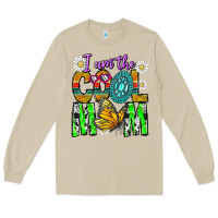 Mushroom I'm The Cool Mom Long Sleeve Tee - CowhideDigitalArt