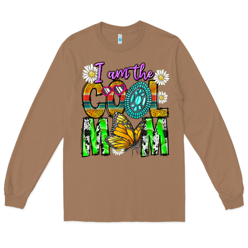 I'm The Cool Mom Long Sleeve Tee by CowhideDigitalArt | Teevron