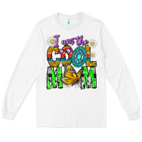 White I'm The Cool Mom Long Sleeve Tee - CowhideDigitalArt