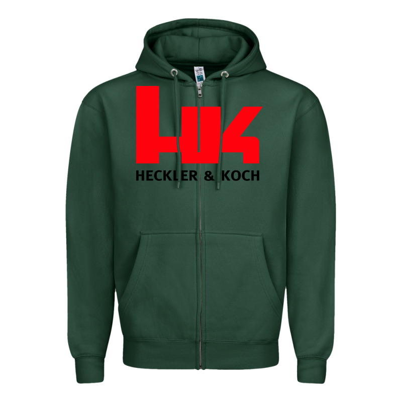 Hk Black Zipper Hoodie by linhVisuals | Teevron