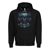 Black avenged sevenfold 07 Zipper Hoodie - linhVisuals