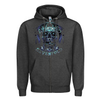 Charcoal Heather avenged sevenfold 07 Zipper Hoodie - linhVisuals