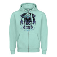 Seafoam avenged sevenfold 07 Zipper Hoodie - linhVisuals