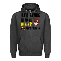 Charcoal Heather the incredibles glitter Zipper Hoodie - linhVisuals