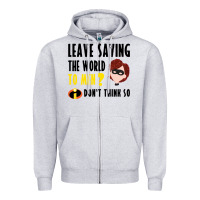 Heather Grey the incredibles glitter Zipper Hoodie - linhVisuals