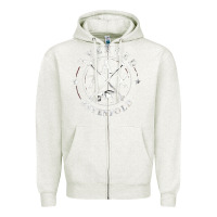 Oatmeal Heather avenged sevenfold 13 Zipper Hoodie - linhVisuals