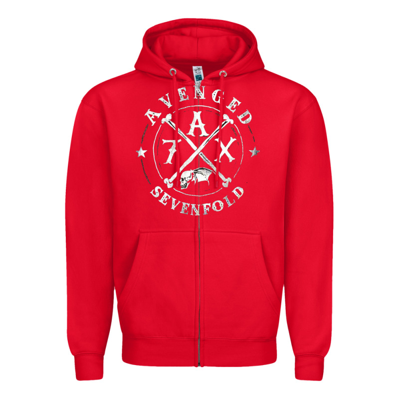 Avenged Sevenfold 13 Zipper Hoodie by linhVisuals | Teevron