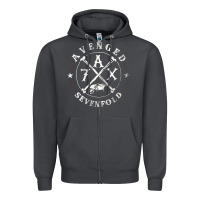 Smoke avenged sevenfold 13 Zipper Hoodie - linhVisuals