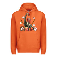 Carrot brachiosaurus with baseball Premium Hoodie - Artiststas