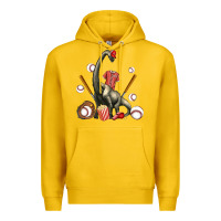Lemon brachiosaurus with baseball Premium Hoodie - Artiststas