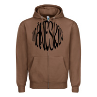 Chestnut MANESKIN Zipper Hoodie - linhVisuals