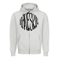 Dove Grey MANESKIN Zipper Hoodie - linhVisuals