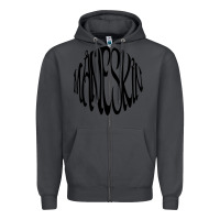 Smoke MANESKIN Zipper Hoodie - linhVisuals