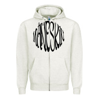 Oatmeal Heather MANESKIN Zipper Hoodie - linhVisuals