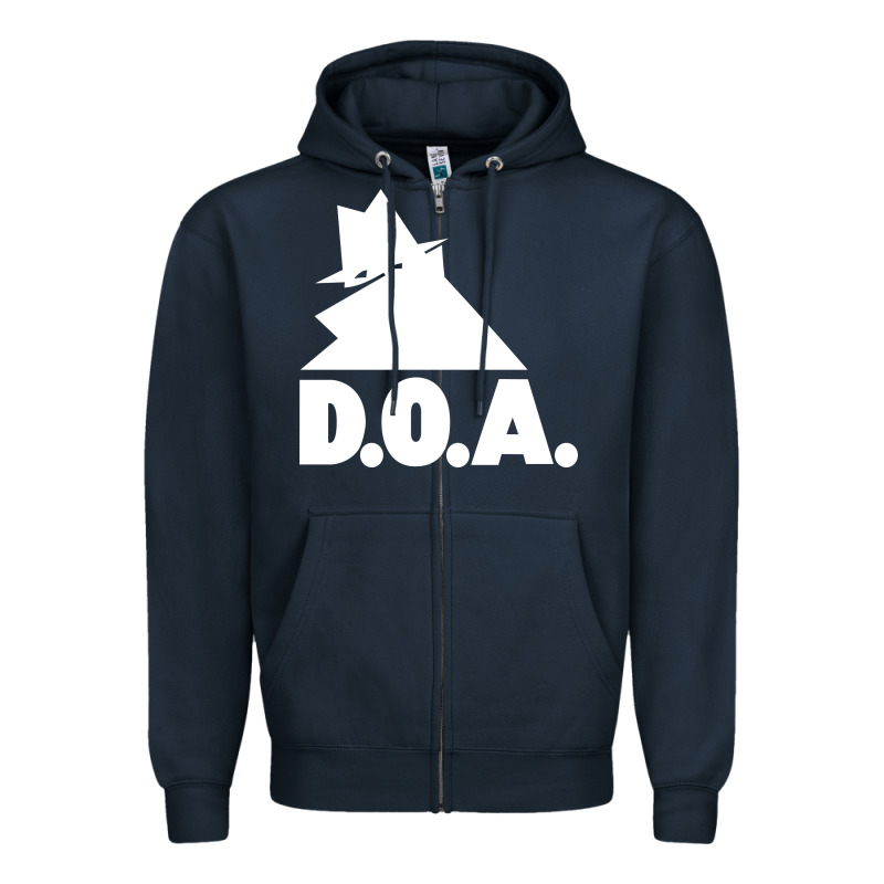 The Doa Punk New Silhouette Design Zipper Hoodie by linhVisuals | Teevron