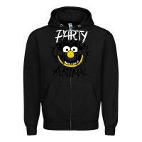Black the muppets party animal Zipper Hoodie - linhVisuals