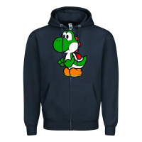 Yoshi Green Zipper Hoodie | Teevron