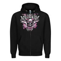 Black avenged sevenfold 32 Zipper Hoodie - linhVisuals