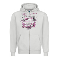 Dove Grey avenged sevenfold 32 Zipper Hoodie - linhVisuals