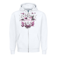White avenged sevenfold 32 Zipper Hoodie - linhVisuals