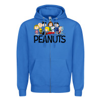 True Royal the peanuts Zipper Hoodie - linhVisuals