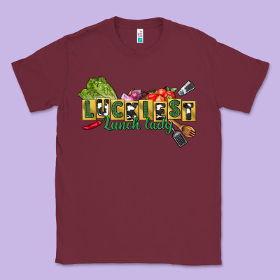 Luckiest Lunch Lady St. Patrick's Day Classic Tee Designed By Cowgirlartshop