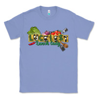 Colony Blue Luckiest lunch lady St. Patrick's Day Classic Tee - CowGirlArtShop