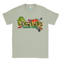 Matcha Luckiest lunch lady St. Patrick's Day Classic Tee - CowGirlArtShop