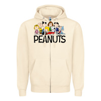 Sandshell the peanuts Zipper Hoodie - linhVisuals
