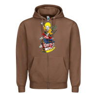 Chestnut #vans off the wall Zipper Hoodie - linhVisuals