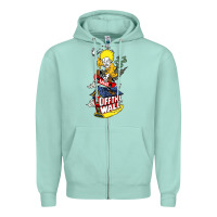 Seafoam #vans off the wall Zipper Hoodie - linhVisuals